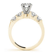 ENGAGEMENT RINGS SINGLE ROW PRONG SET - Image 4