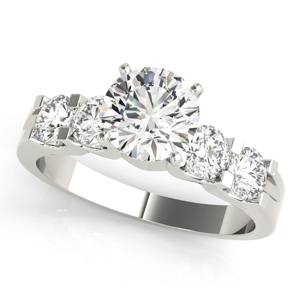 ENGAGEMENT RINGS SINGLE ROW PRONG SET - Image 2