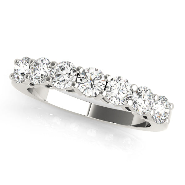 1.40 Carat Total Weight Diamond Wedding Band Ring in G-H Color, SI1-SI2 Clarity