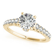 ENGAGEMENT RINGS SINGLE ROW PRONG SET - Image 7