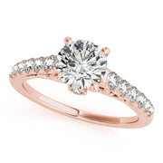 ENGAGEMENT RINGS SINGLE ROW PRONG SET - Image 6