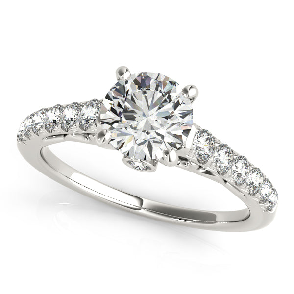 ENGAGEMENT RINGS SINGLE ROW PRONG SET - Image 2