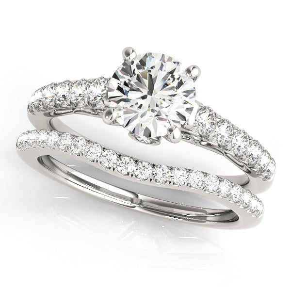 ENGAGEMENT RINGS SINGLE ROW PRONG SET - Image 4