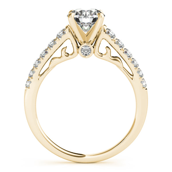 ENGAGEMENT RINGS SINGLE ROW PRONG SET - Image 3
