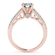 ENGAGEMENT RINGS SINGLE ROW PRONG SET - Image 9
