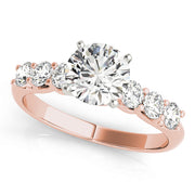 ENGAGEMENT RINGS SINGLE ROW PRONG SET - Image 10