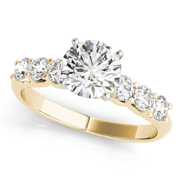 ENGAGEMENT RINGS SINGLE ROW PRONG SET - Image 7