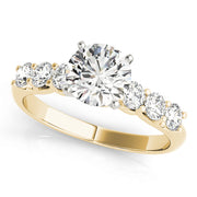 ENGAGEMENT RINGS SINGLE ROW PRONG SET - Image 7