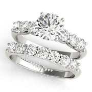 ENGAGEMENT RINGS SINGLE ROW PRONG SET - Image 4