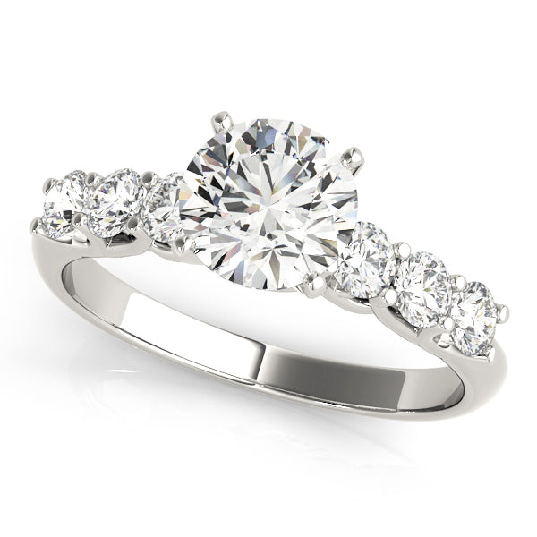 ENGAGEMENT RINGS SINGLE ROW PRONG SET - Image 2
