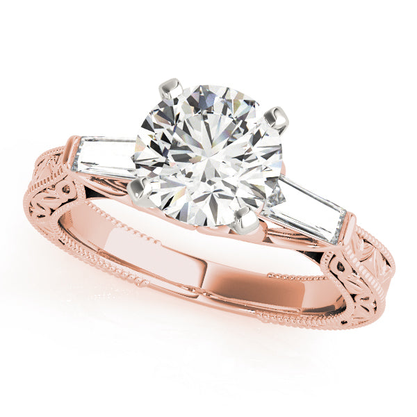 ENGAGEMENT RINGS 3 STONE BAGUETTE - Image 7