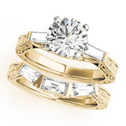ENGAGEMENT RINGS 3 STONE BAGUETTE - Image 8