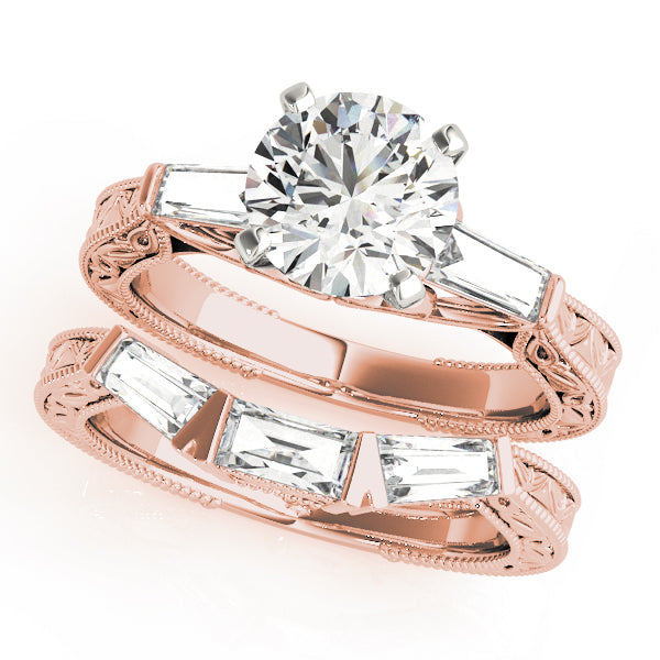 ENGAGEMENT RINGS 3 STONE BAGUETTE - Image 9
