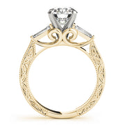 ENGAGEMENT RINGS 3 STONE BAGUETTE - Image 10
