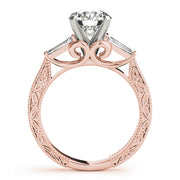 ENGAGEMENT RINGS 3 STONE BAGUETTE - Image 5