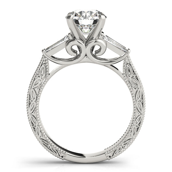 ENGAGEMENT RINGS 3 STONE BAGUETTE - Image 4