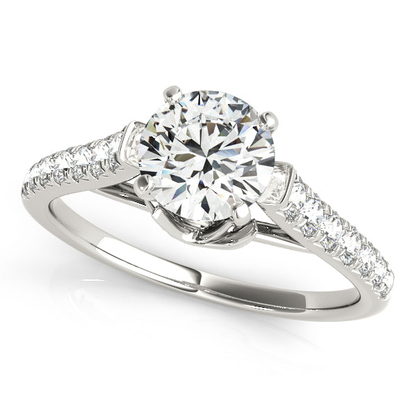 ENGAGEMENT RINGS SINGLE ROW PRONG SET - Image 2