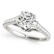 ENGAGEMENT RINGS SINGLE ROW PRONG SET - Image 2