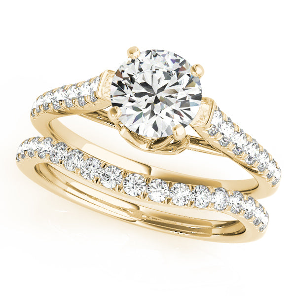 ENGAGEMENT RINGS SINGLE ROW PRONG SET - Image 7
