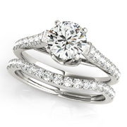 ENGAGEMENT RINGS SINGLE ROW PRONG SET - Image 10