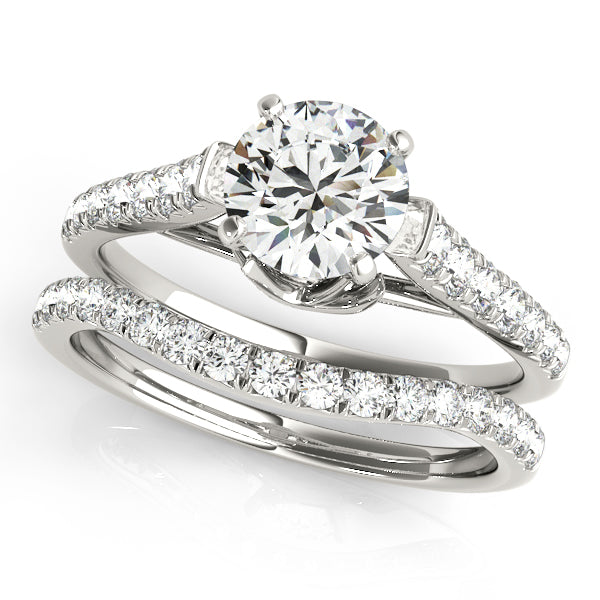 ENGAGEMENT RINGS SINGLE ROW PRONG SET - Image 10