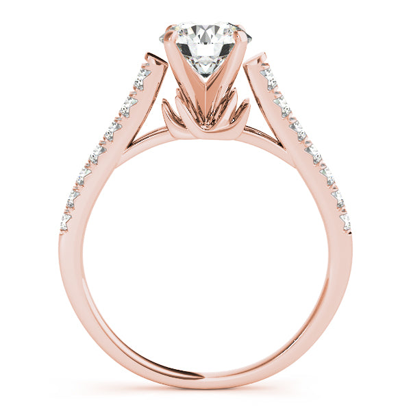 ENGAGEMENT RINGS SINGLE ROW PRONG SET - Image 3