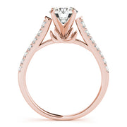 ENGAGEMENT RINGS SINGLE ROW PRONG SET - Image 3