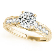 ENGAGEMENT RINGS SINGLE ROW PRONG SET - Image 7