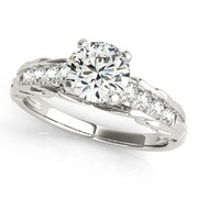 ENGAGEMENT RINGS SINGLE ROW PRONG SET - Image 2