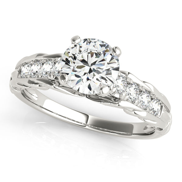ENGAGEMENT RINGS SINGLE ROW PRONG SET - Image 2