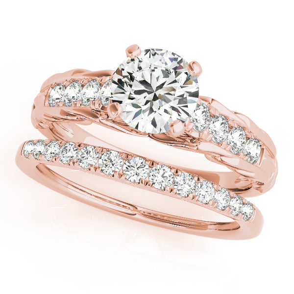ENGAGEMENT RINGS SINGLE ROW PRONG SET - Image 5