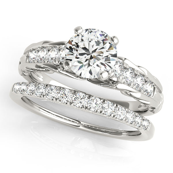 ENGAGEMENT RINGS SINGLE ROW PRONG SET - Image 4
