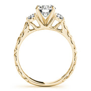 ENGAGEMENT RINGS 3 STONE ROUND - Image 4