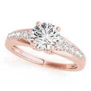 ENGAGEMENT RINGS SINGLE ROW PRONG SET - Image 4