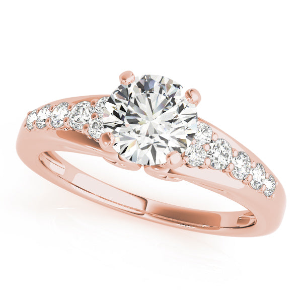 ENGAGEMENT RINGS SINGLE ROW PRONG SET - Image 4