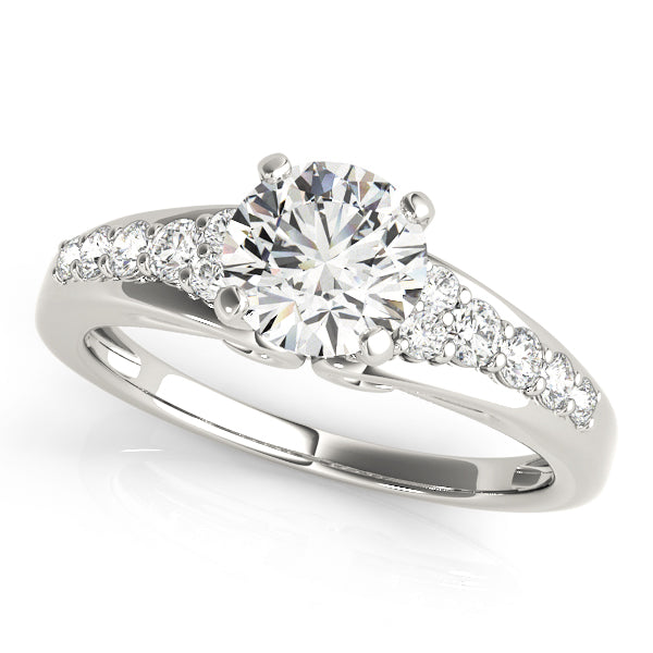 ENGAGEMENT RINGS SINGLE ROW PRONG SET - Image 2
