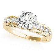 ENGAGEMENT RINGS SINGLE ROW PRONG SET - Image 8