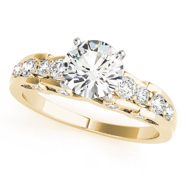 ENGAGEMENT RINGS SINGLE ROW PRONG SET - Image 8