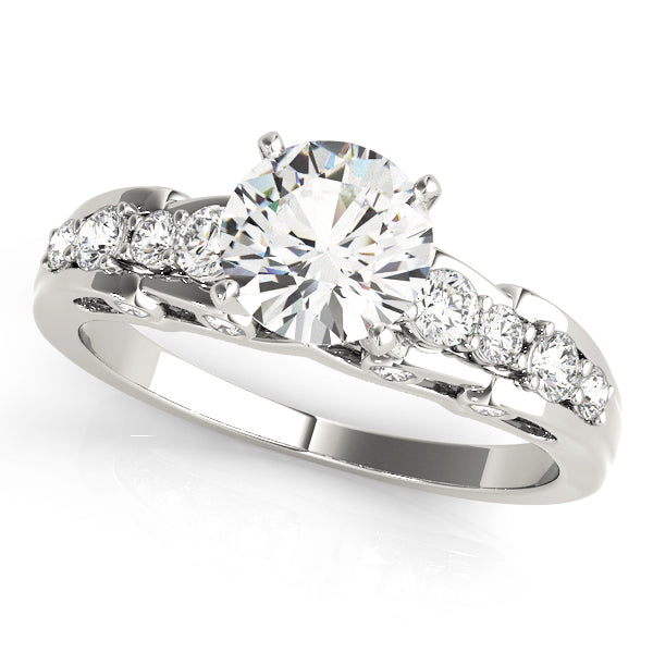 ENGAGEMENT RINGS SINGLE ROW PRONG SET - Image 2
