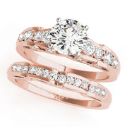 ENGAGEMENT RINGS SINGLE ROW PRONG SET - Image 5