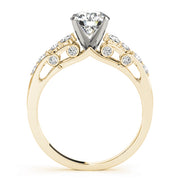 ENGAGEMENT RINGS SINGLE ROW PRONG SET - Image 9