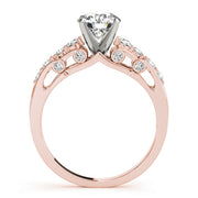 ENGAGEMENT RINGS SINGLE ROW PRONG SET - Image 4