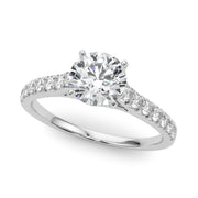 ENGAGEMENT RINGS SINGLE ROW PRONG SET - Image 2