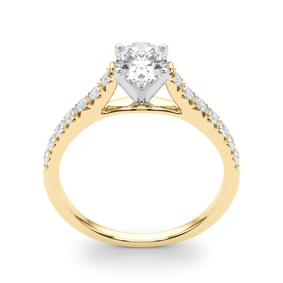 ENGAGEMENT RINGS SINGLE ROW PRONG SET - Image 7