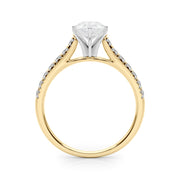 ENGAGEMENT RINGS SINGLE ROW PRONG SET - Image 4
