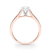 ENGAGEMENT RINGS SINGLE ROW PRONG SET - Image 10