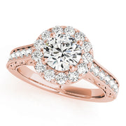 ENGAGEMENT RINGS HALO ROUND - Image 5