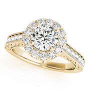 ENGAGEMENT RINGS HALO ROUND - Image 3