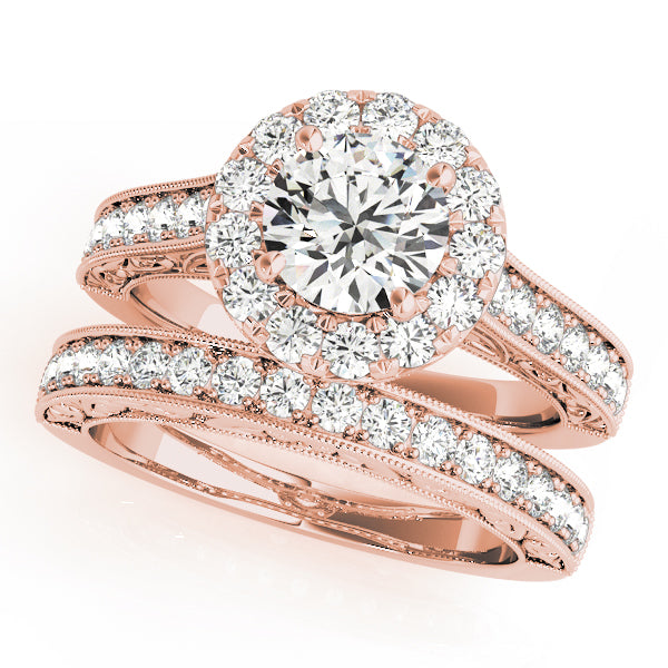 ENGAGEMENT RINGS HALO ROUND - Image 9