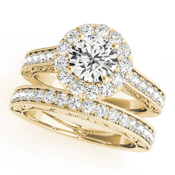 ENGAGEMENT RINGS HALO ROUND - Image 4